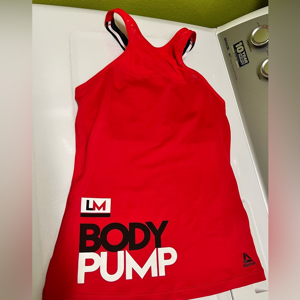 Les Mills Reebok BodyPump Tank XS